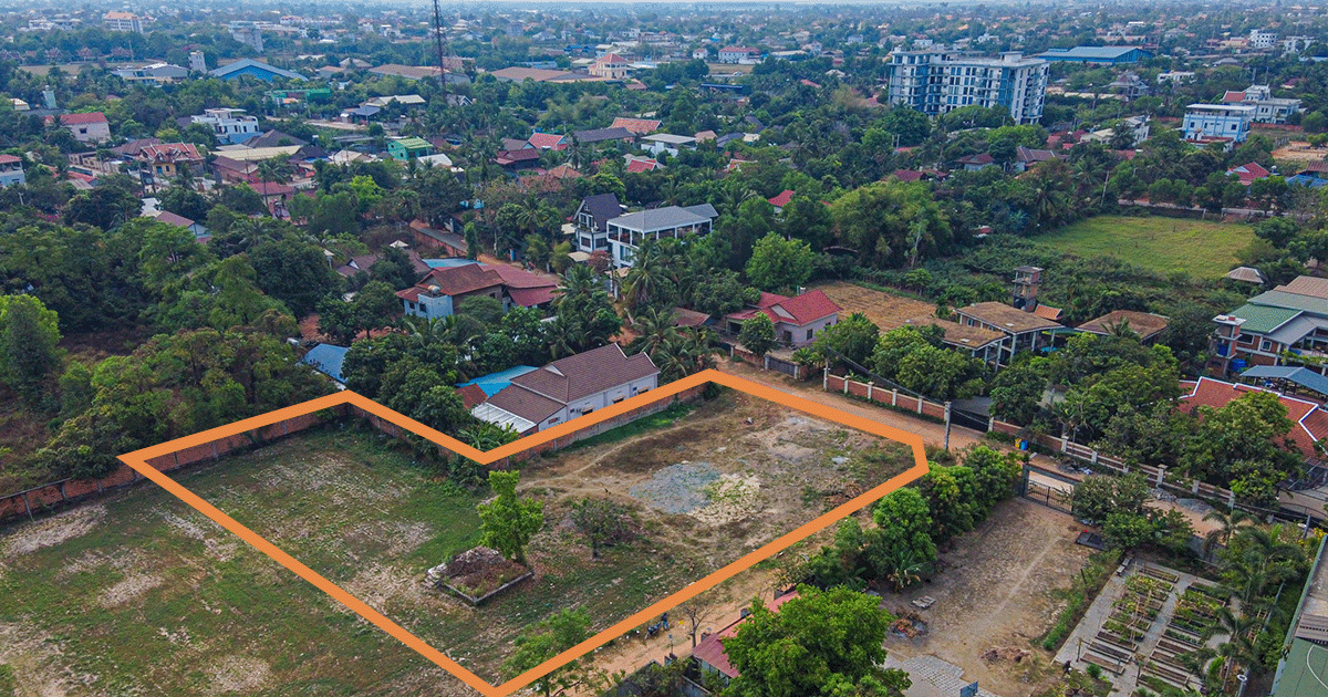 Land for Sale in Siem Reap city-Sala Kamreuk