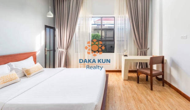 1 Bedroom Apartment for Rent in Siem Reap city-Svay Dangkum