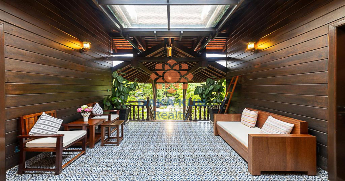 Wooden House for Rent in Siem Reap City
