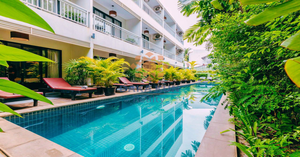 Hotel for Sale in Siem Reap City-Sala Kamreuk