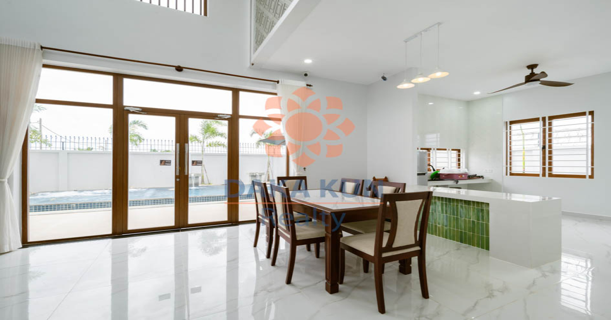 Villa with Swimming Pool for Rent in Siem Reap City - Sambuor