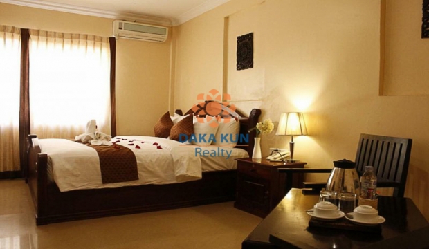 Hotel for Rent with Swimming Pool in Siem Reap-Svay Dangkum
