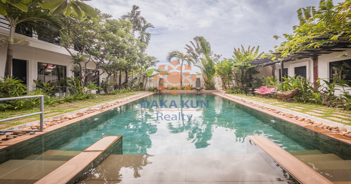 Boutique Hotel for Rent in Siem Reap City, Sangkat Svay Dangkum