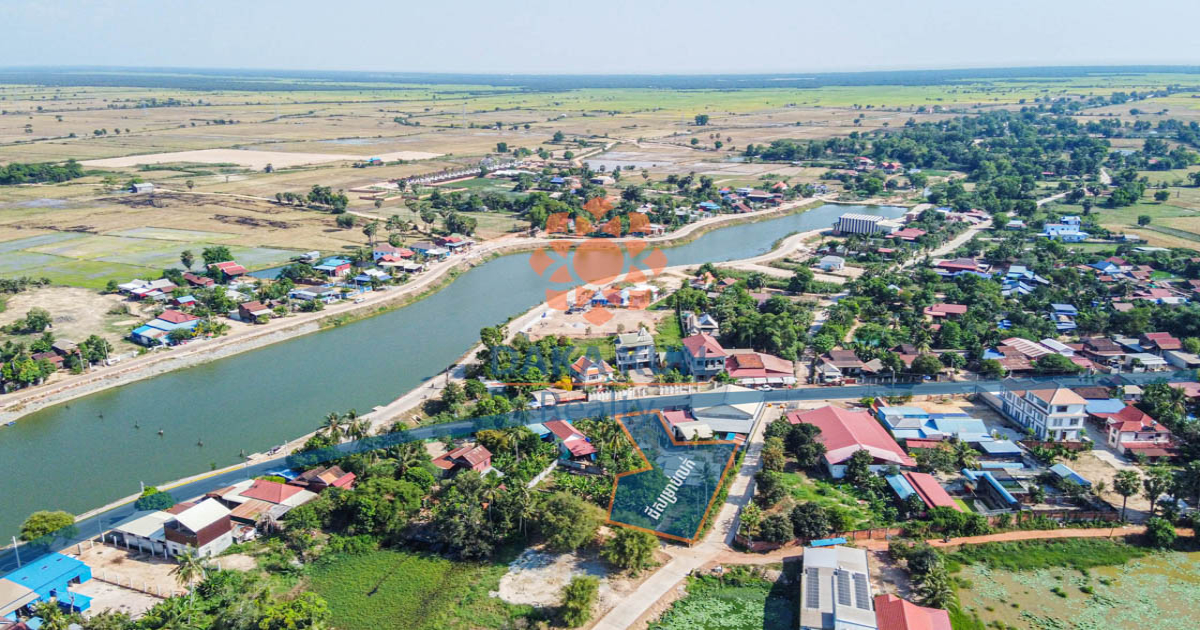 Land for Sale in Siem Reap City, Riverside