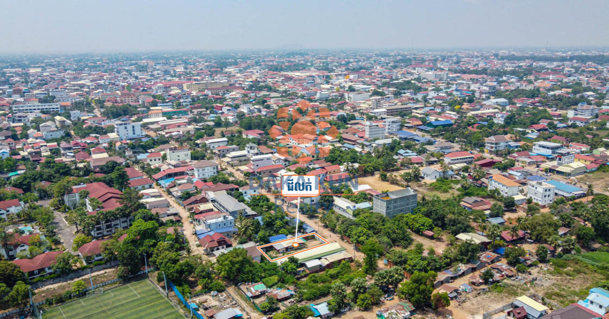 Land for Sale in Siem Reap City, near Phsar Leu Market
