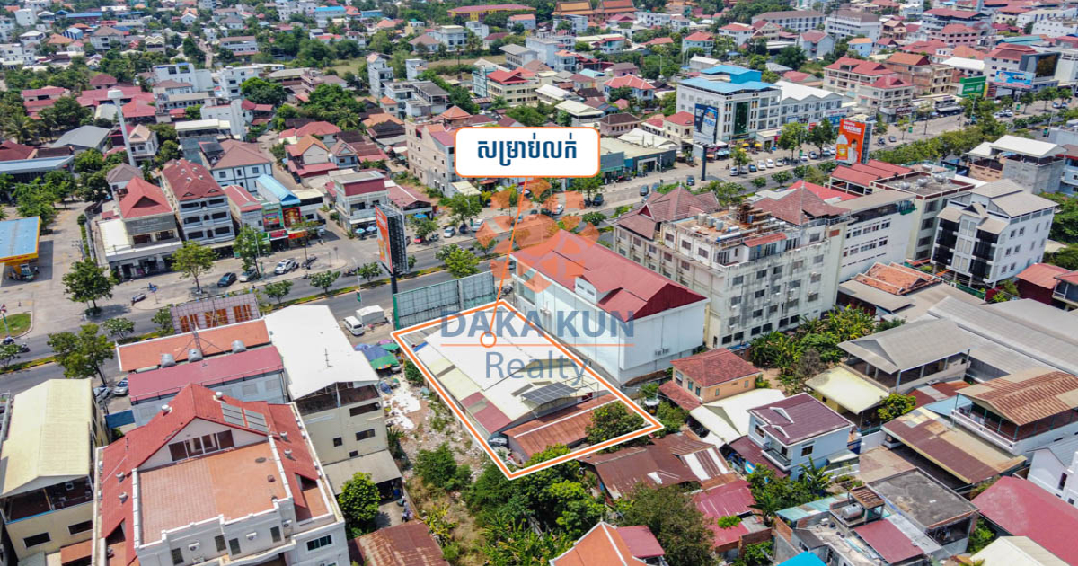 Shophouse for Sale on National Road 6, Siem Reap City