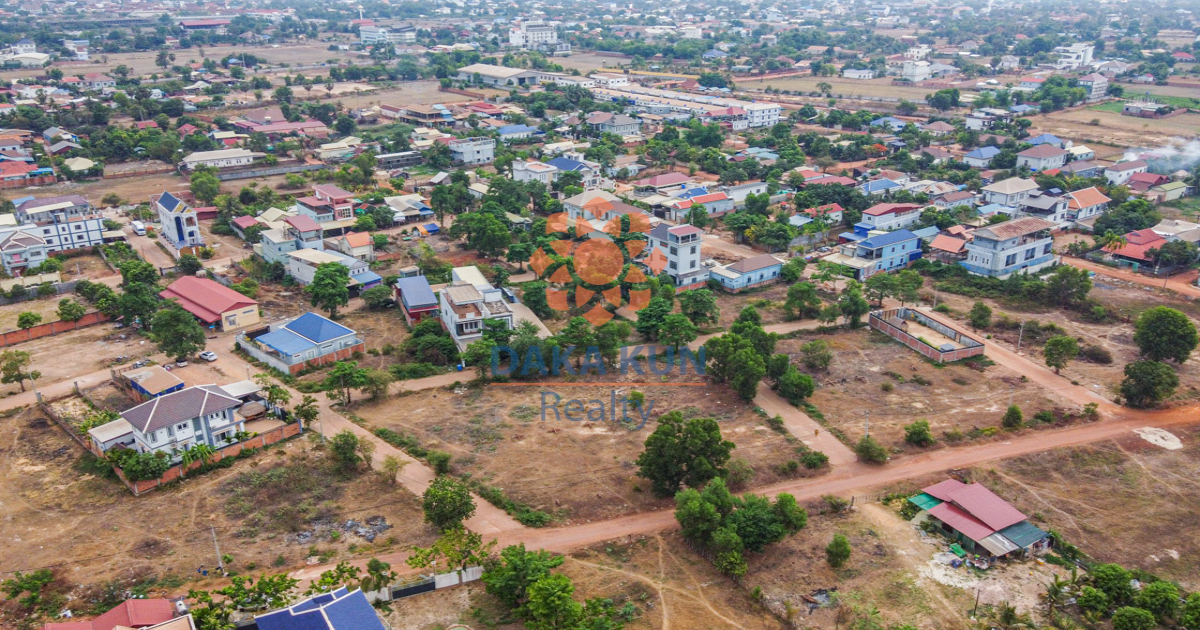 Plot Land for Sale in Siem Reap City, Chreav