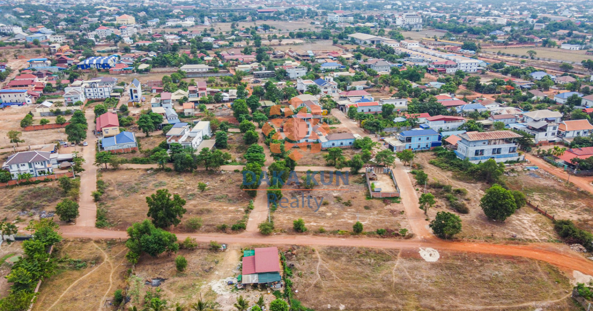 Plot Land for Sale in Siem Reap City, Chreav