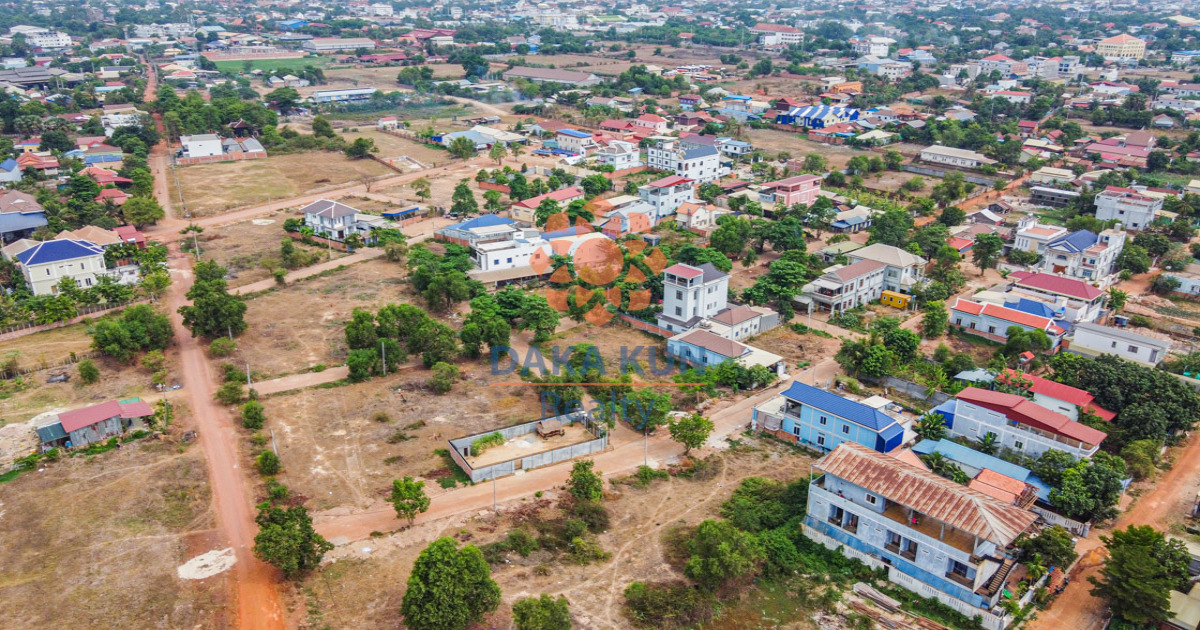 Plot Land for Sale in Siem Reap City, Chreav