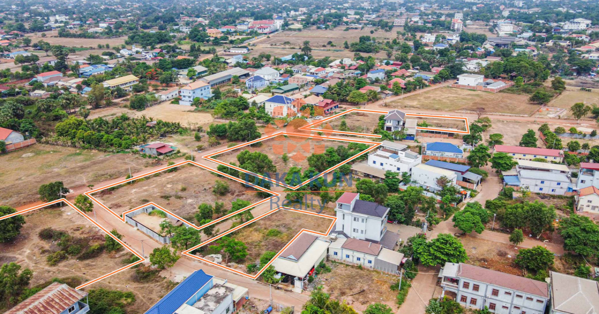 Plot Land for Sale in Siem Reap City, Chreav