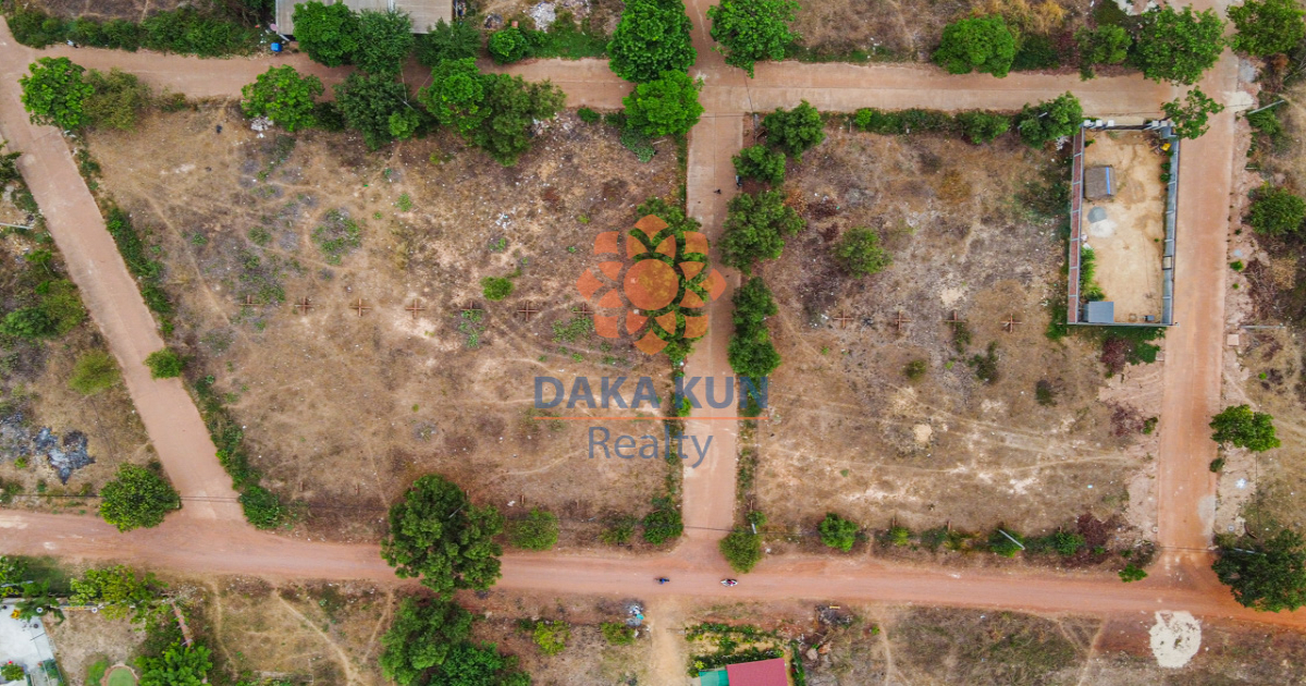Plot Land for Sale in Siem Reap City, Chreav