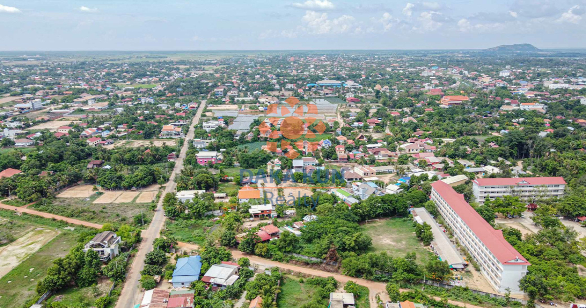 Land for Sale Behind Wat Svay High School, in Siem Reap City