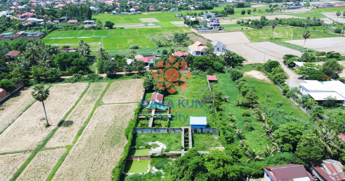 Land for Sale in Siem Reap City, Sangkat Siem Reap
