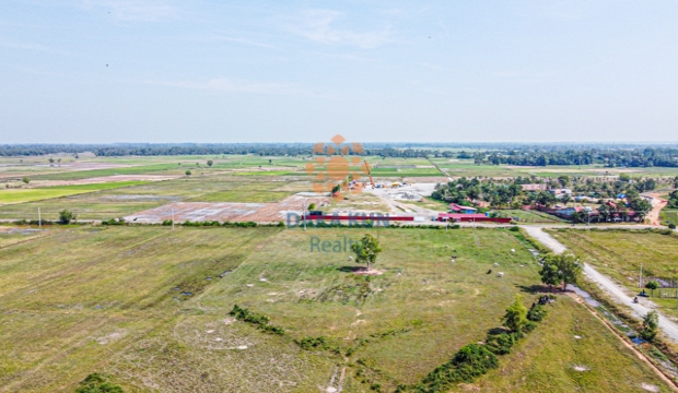 Land for Sale in Siem Reap-on Main Road 30m