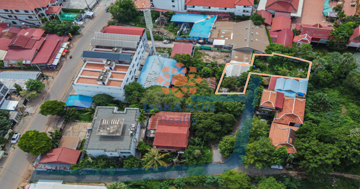 Urgent Sale, Land in Siem Reap City, Svay Dangkum