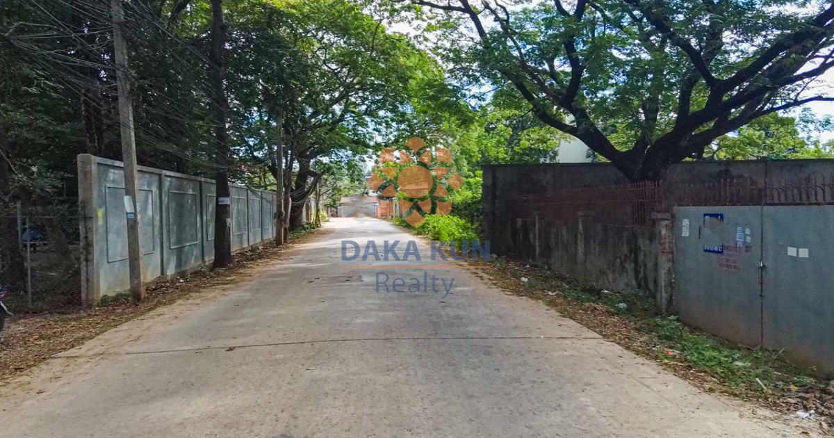 Land For Sale In Siem Reap City-Sla Kram