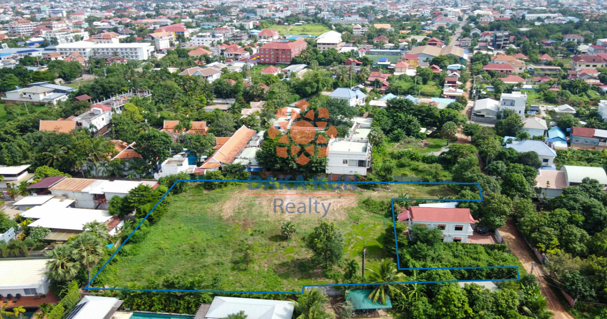 Land for Sale in Siem Reap City, Sala Kamreuk