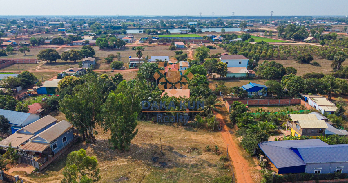 Land For Sale In Siem Reap City- Chreav