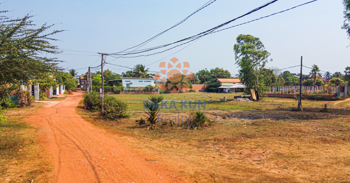 Land For Sale In Siem Reap City- Chreav