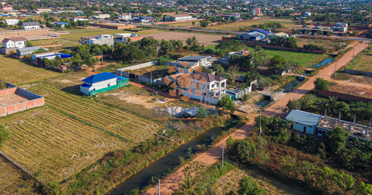 Land for Sale in Siem Reap city-Sala Kamreuk