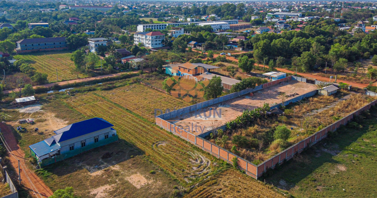 Land for Sale in Siem Reap city-Sala Kamreuk