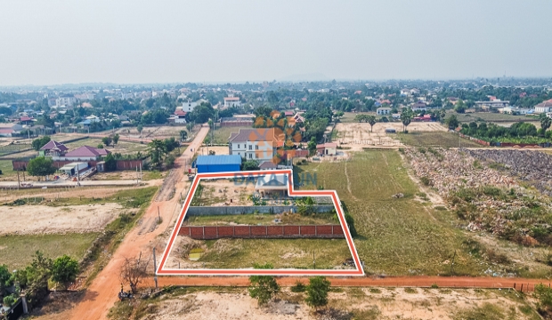 Land for Sale in Siem Reap city-Svay Dangkum