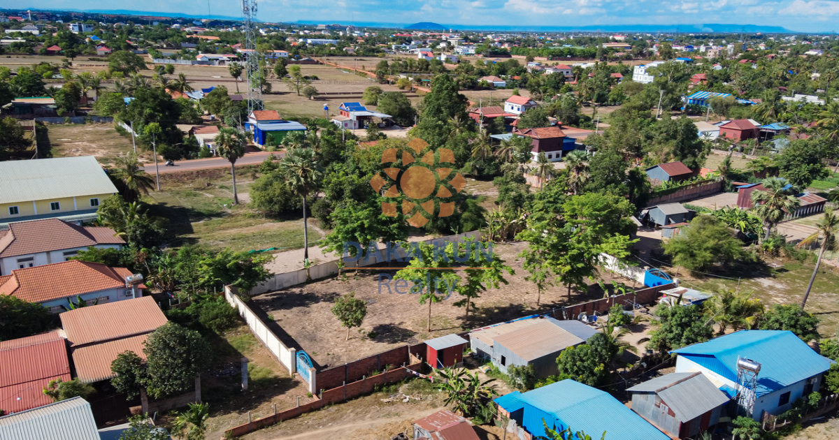 Land for Sale in Siem Reap City-Chreav