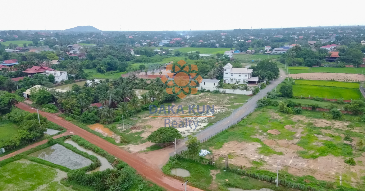 Land for Sale in Siem Reap City-Chreav