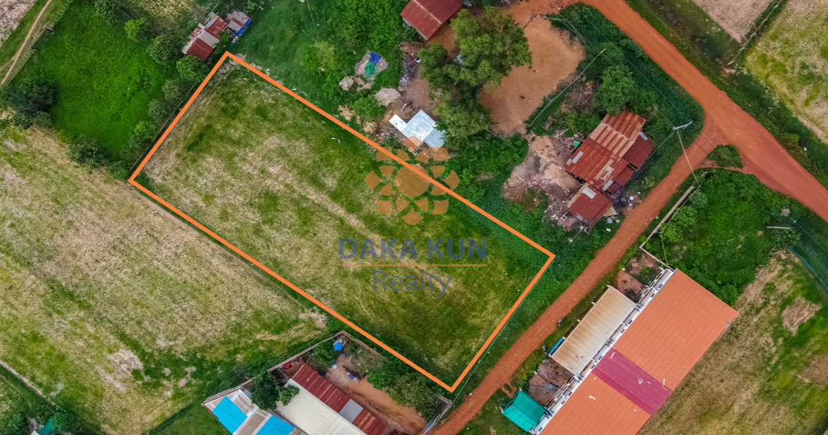 Land for Sale in Siem Reap City-Khnar