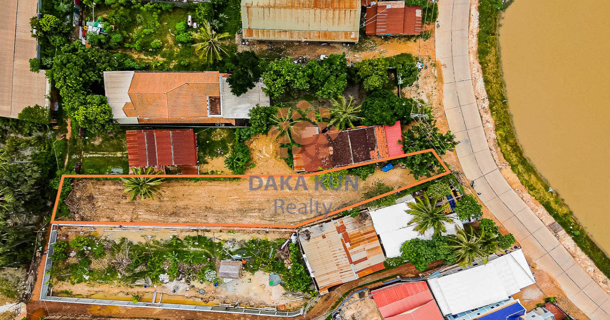 Land​​ for Sale in Siem Reap City, near Riverside