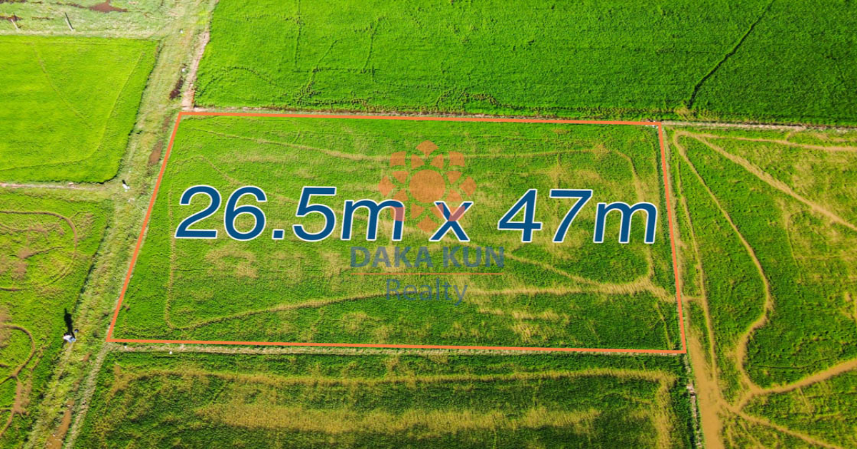 Land for Sale in Siem Reap City, Sangkat, Chreav