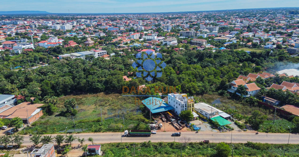 Land for Sale in Siem Reap City, Sangkat Svay Dangkum