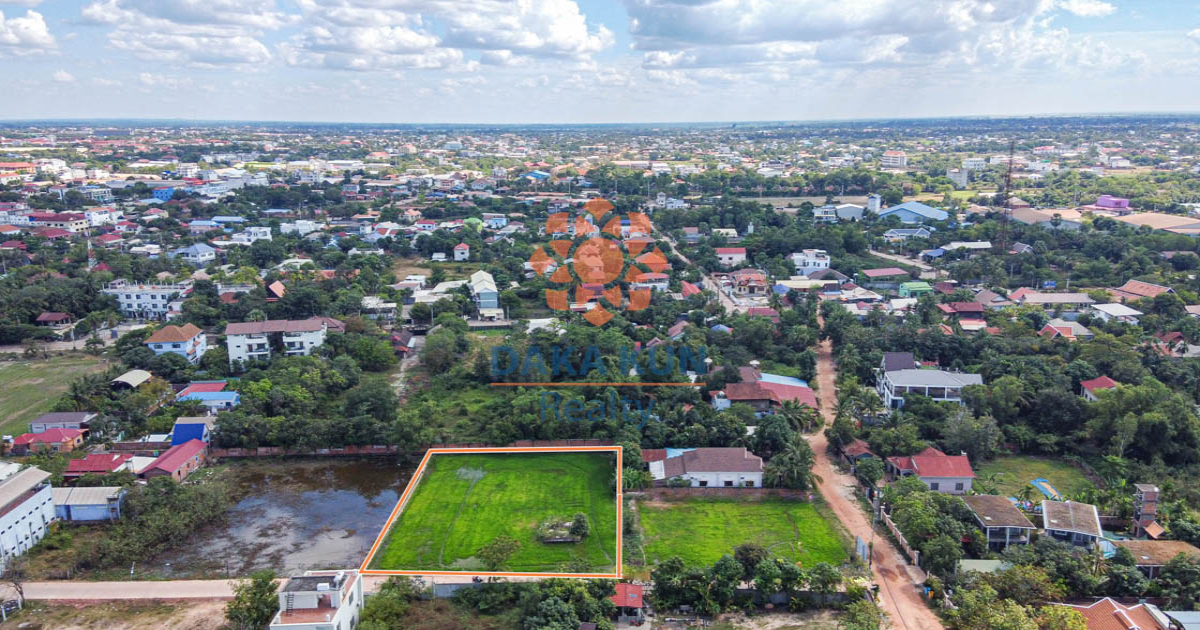 Land for Sale in Siem Reap city, Sala Kamreuk