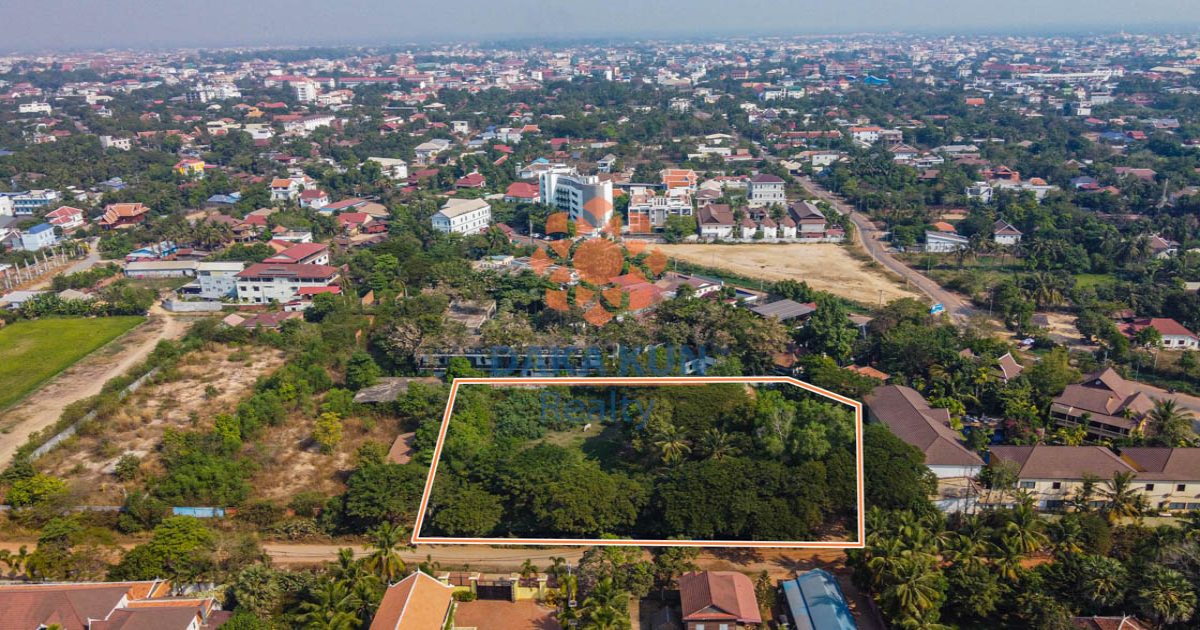 Urgent Sale, Land near ISSR School, Siem Reap City