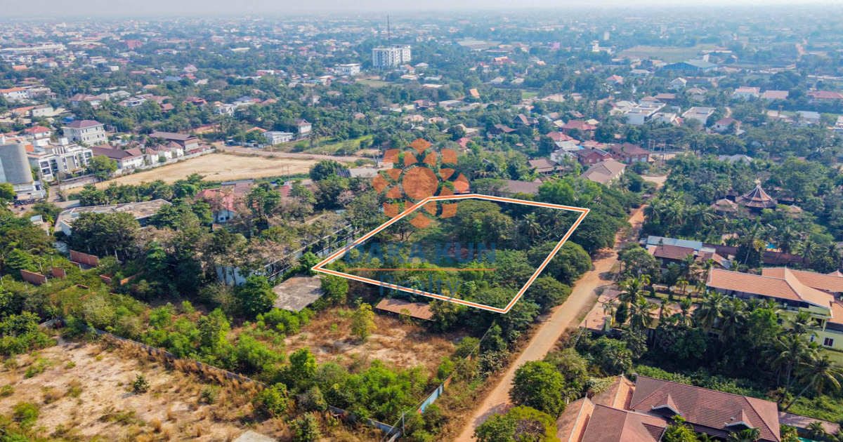Urgent Sale, Land near ISSR School, Siem Reap City