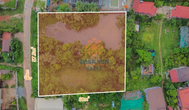 Land for Sale in Siem Reap-Svay Dangkum