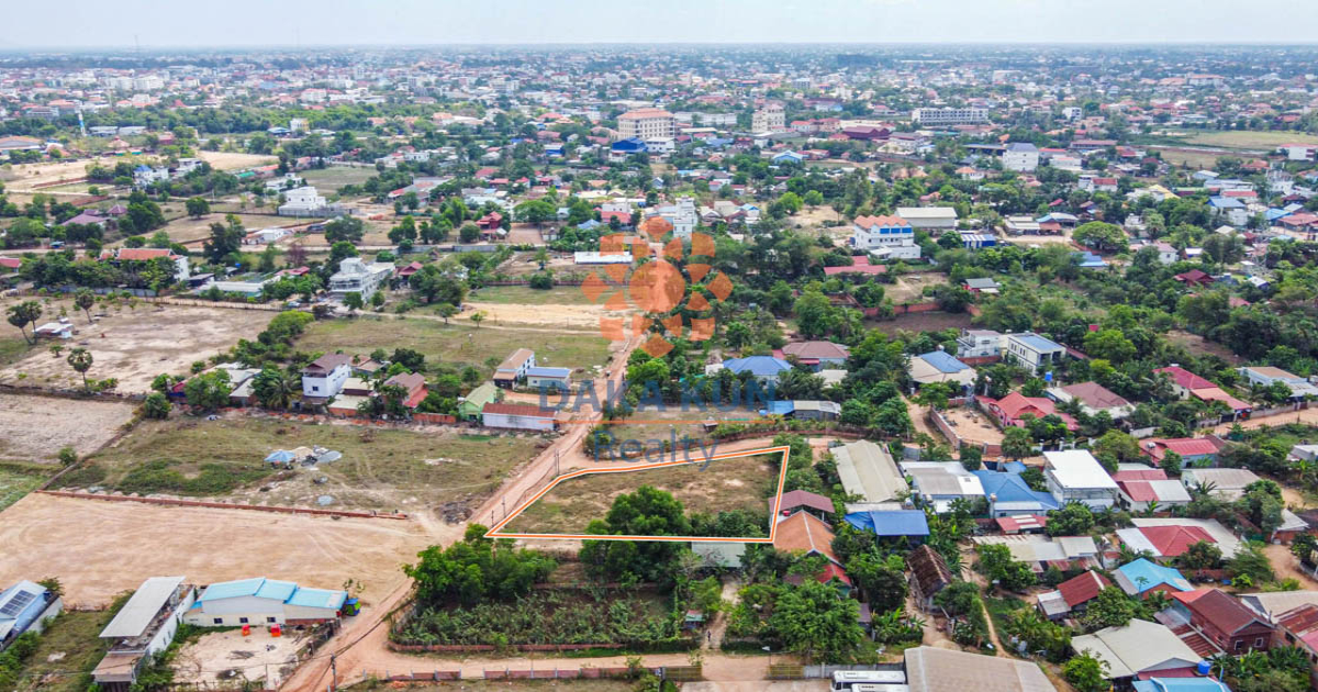 Land for Sale in Siem Reap City, Svay Dangkum