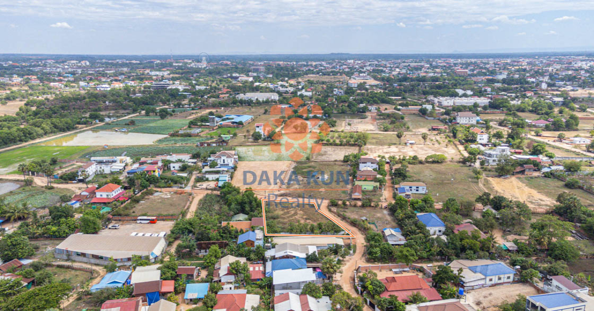 Land for Sale in Siem Reap City, Svay Dangkum