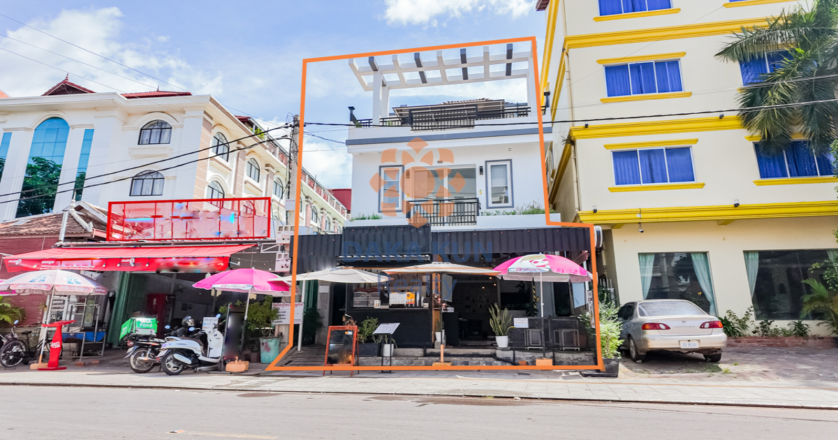 Commercial Building for Sale in Siem Reap City - Taphul Road