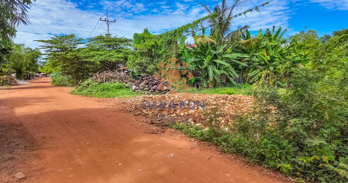 Land For Sale In Siem Reap City- Sangkat Siem Reap