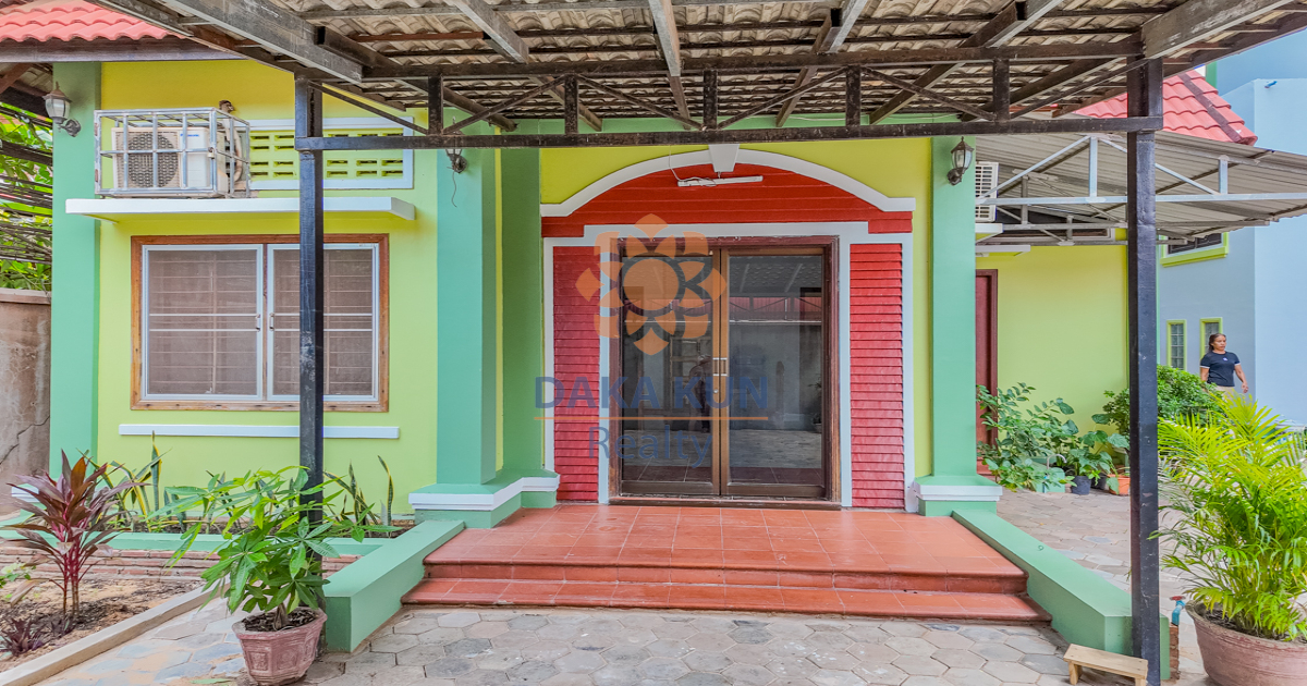 2 Bedrooms House for Rent in Siem Reap City-Svay Dangkum