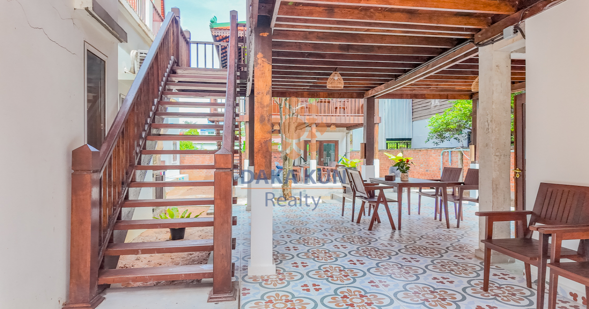 Wooden House for Rent in Siem Reap City-Sala Kamreuk