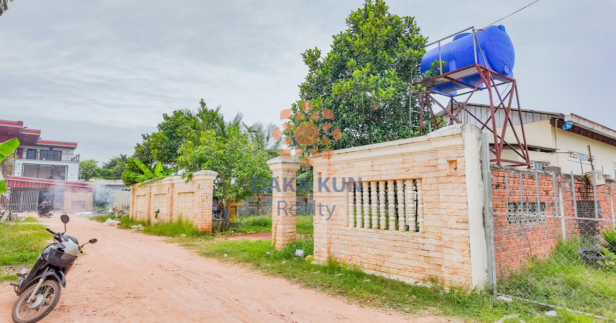 Land for Sale in Siem Reap City-Tram Neak