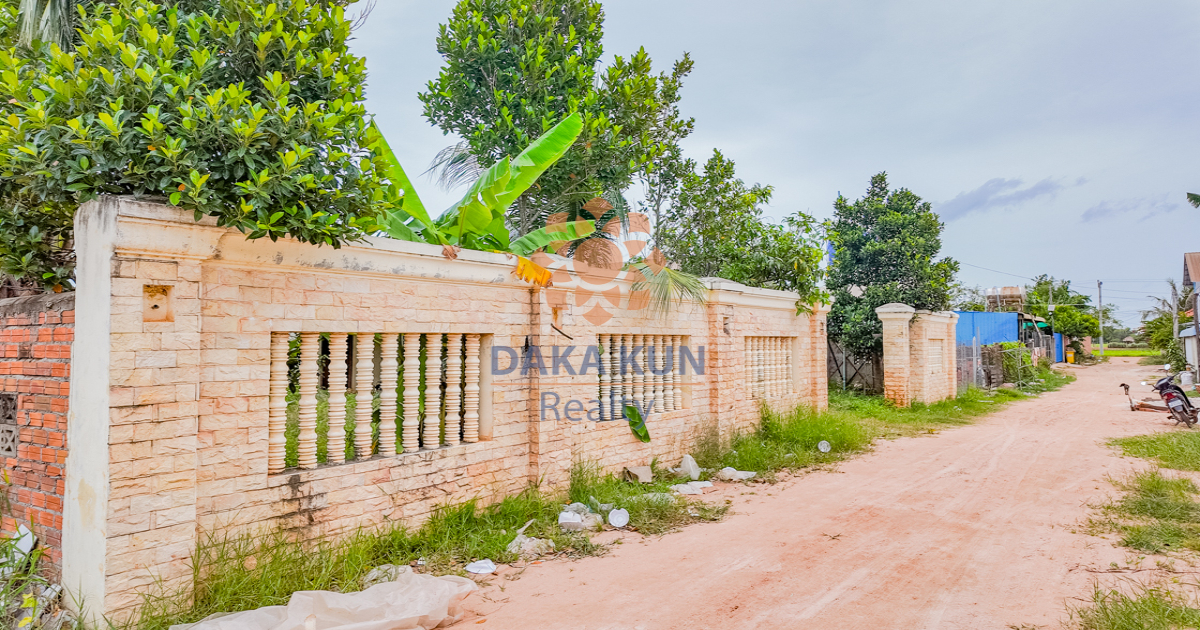 Land for Sale in Siem Reap City-Tram Neak