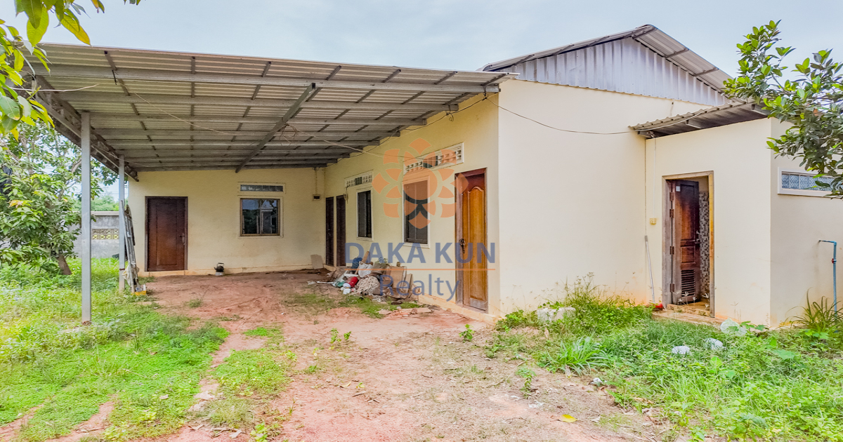 Land for Sale in Siem Reap City-Tram Neak