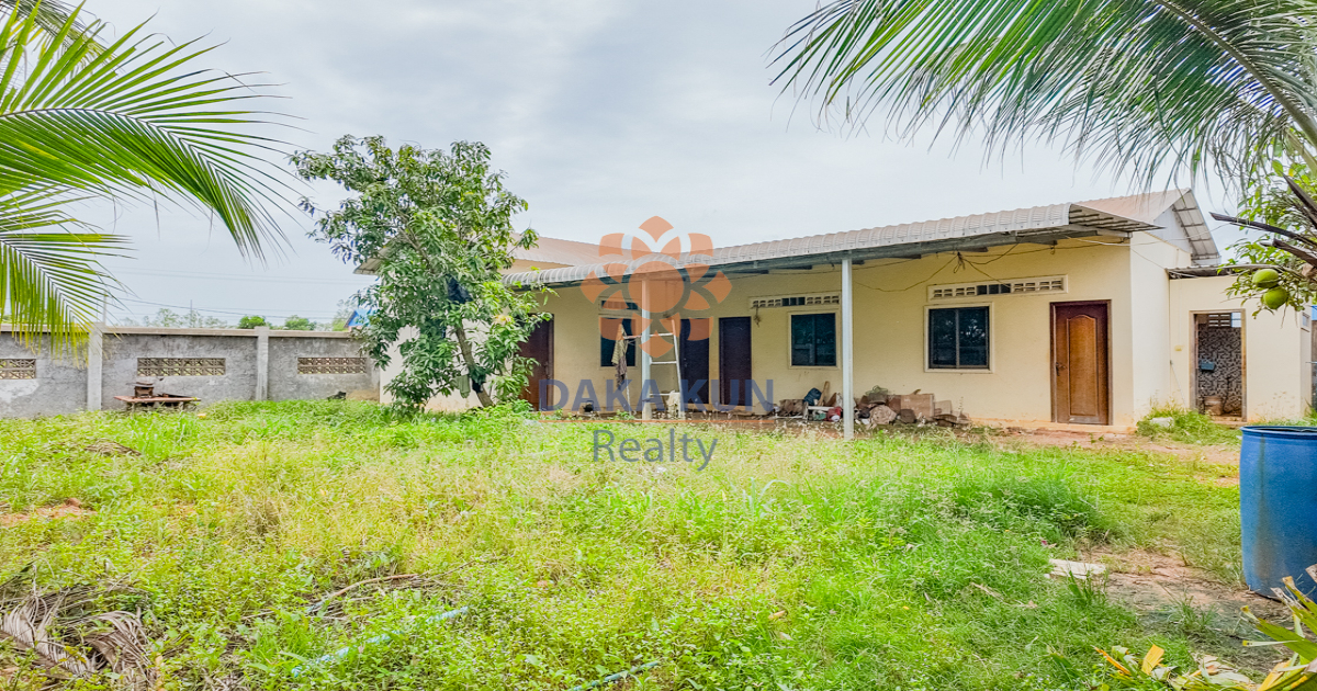 Land for Sale in Siem Reap City-Tram Neak