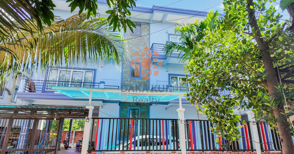 1 Bedroom Apartment for Rent in Siem Reap city-Sala Kamreuk