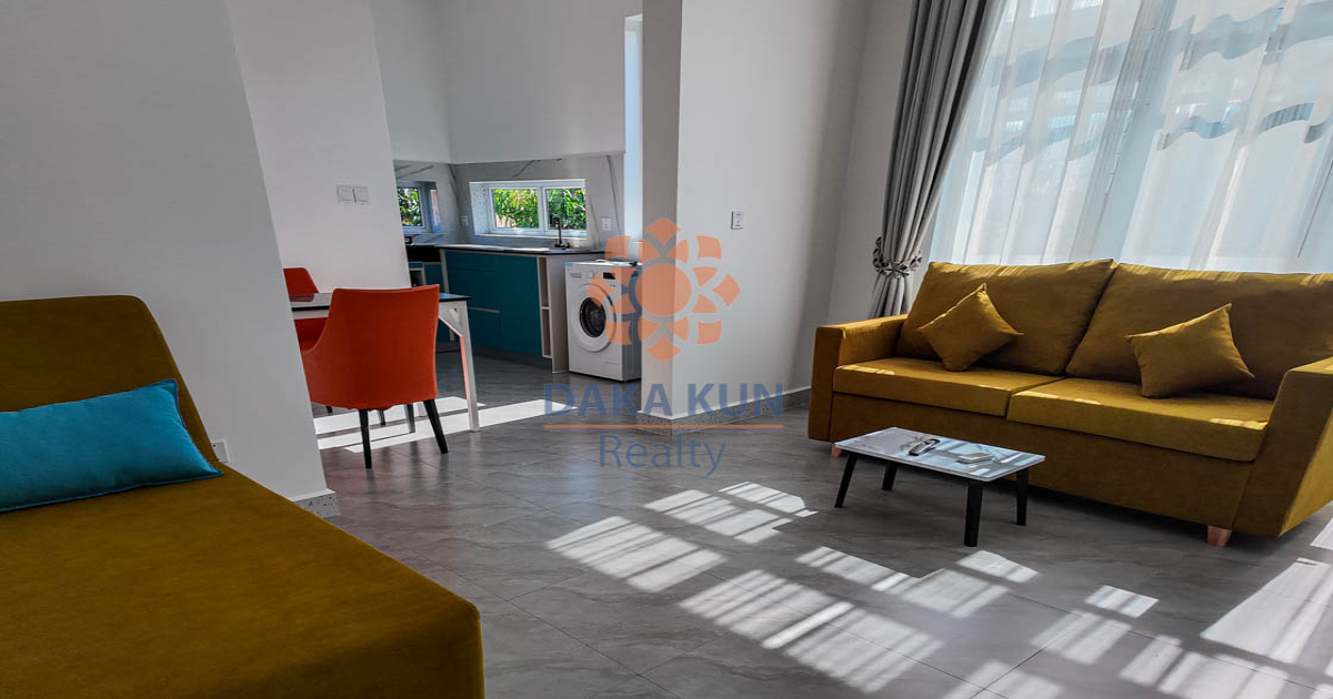 1 Bedroom Apartment for Rent in Siem Reap City-Sala Kamreuk
