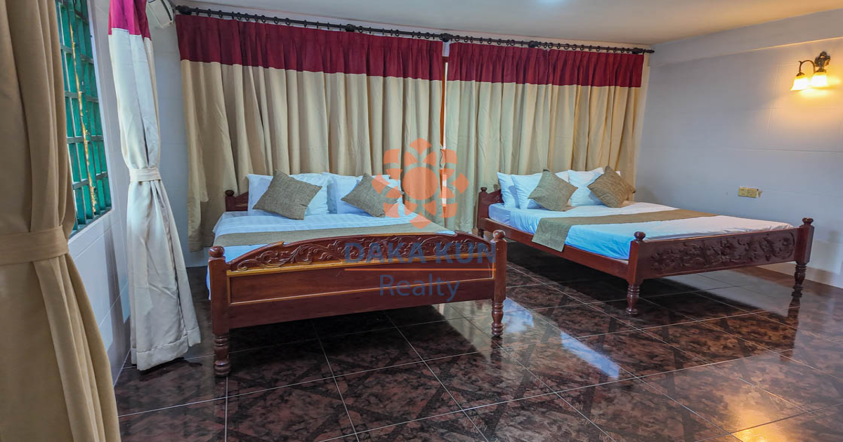 12 Bedrooms House for Rent Near Riverside - Siem Reap City