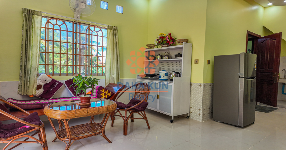 2 Bedrooms Apartment for Rent in Siem Reap City, Sala Kamreuk
